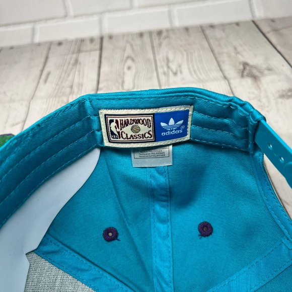 Vintage Charlotte Hornets NBA Adidas Hat Snapback Cap New Men - Picture 6 of 7